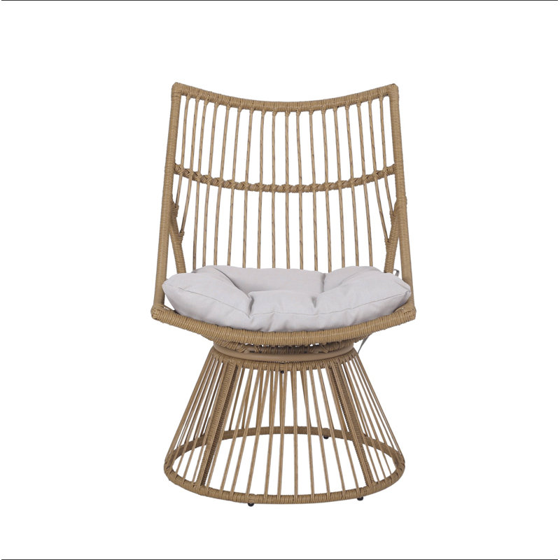 CHAISE ELAINE, Beige, Marron clair
