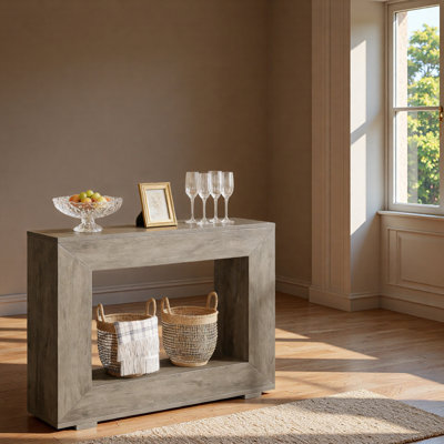 Entryway Sofa Table,Wood Side Table