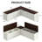 Stylish L-Shaped Storage Bench for Kitchen Breakfast Nook-1903354484