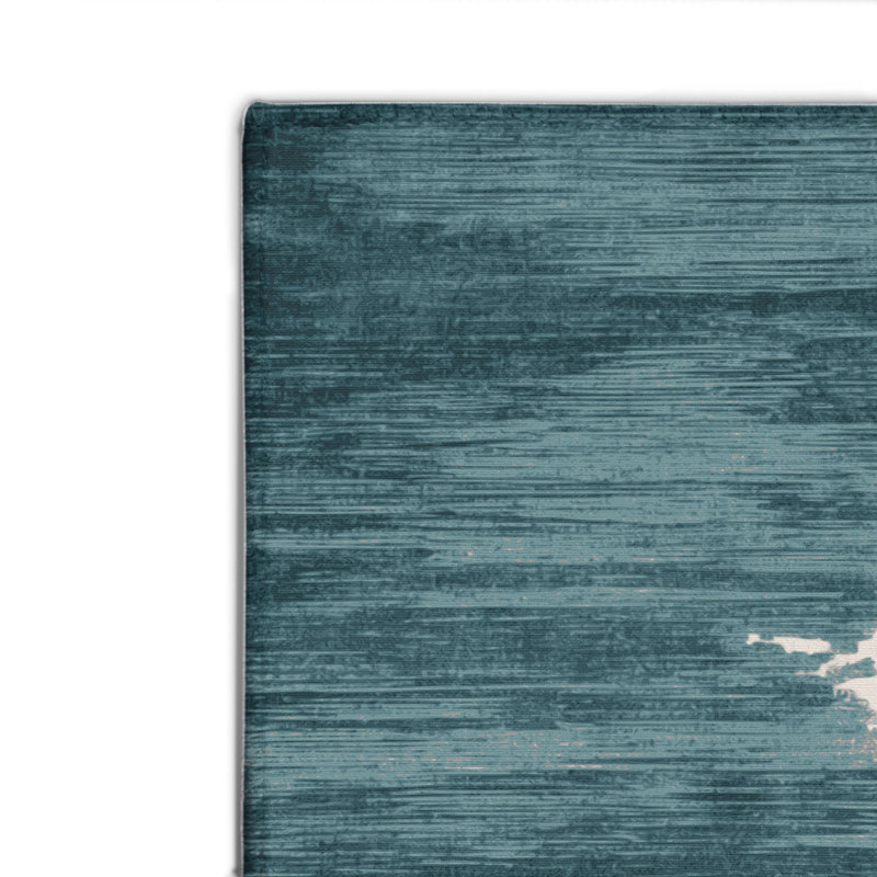Watercolor Gray Indoor and Outdoor Area Rug, Rectangle 2' x 3'