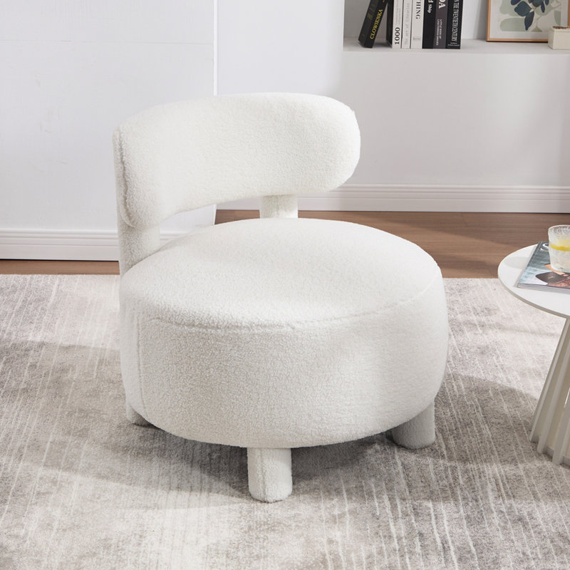 Chaise d'appoint rembourrée