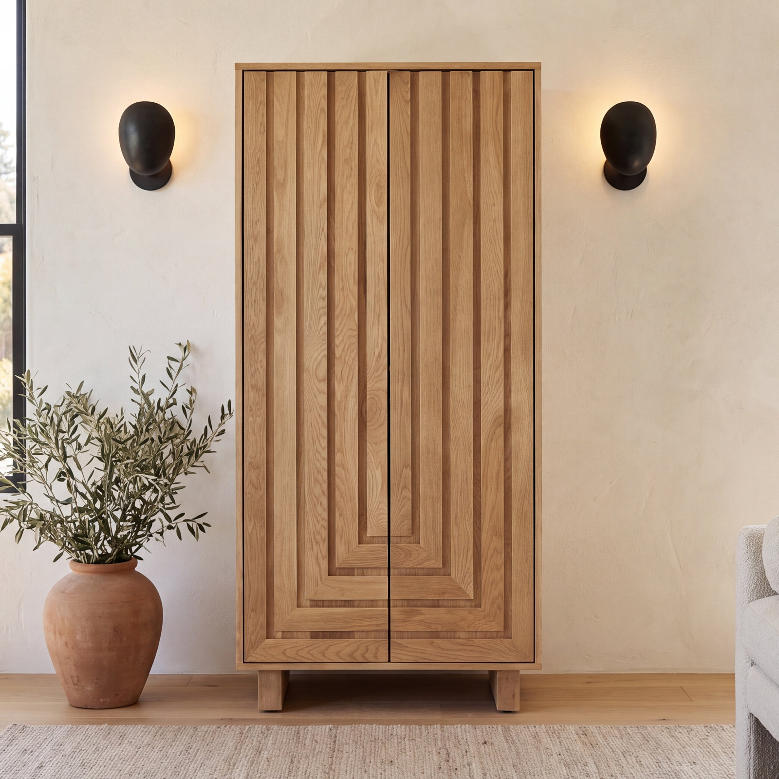 Sumi Armoire, Natural