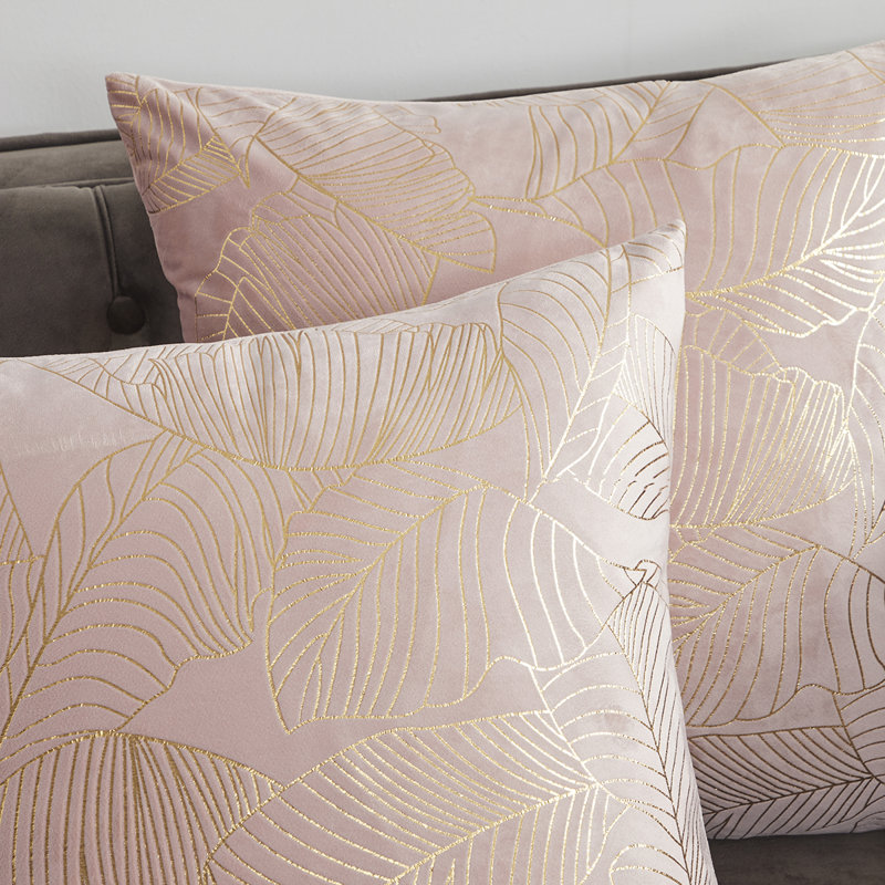 Housse de coussin Akbez, Rose
