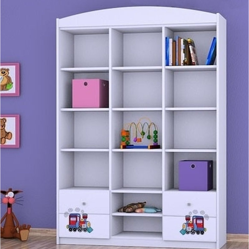 Sara 183cm H X 132cm W Kids Cube, White