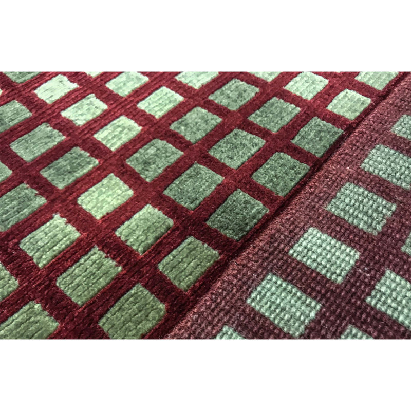 Wool Geometric Area Rug