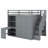 Full-Size Bed Incorporating A Built-In Wardrobe, Desk, And Shelving System-1771242649