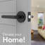 Poignées de porte intérieures réversibles avec rosette ronde en 4 finitions Mega Poignées RONN - Serrure d'intimité pour chambre à coucher, salle de bain, bureau - Convient aux portes standard-112104374-136429597-136429604