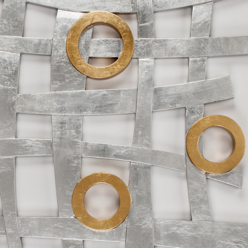 Handmade Glam Abstract Wall Decor