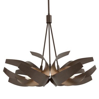 Lustre géométrique unique à 6 lumières Corona