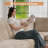 Benevides U-shaped Sectional Plush Corduroy Section Sofa Combination, 7 Seats, With Ottoman, Random Combination-1777258085