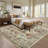 Vintage Washable Area Rug for Hallway, Dining Room and Living Room-603420456-603420437
