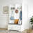 Hall Tree with Sliding Doors