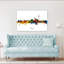 Colorful Berlin Skyline Abstract Contemporary Architecture City Wall Art Print by Michael Tompsett - Wrapped Canvas Print-945572199