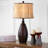 Ensemble de lampes de table brunes 28 po Xavier