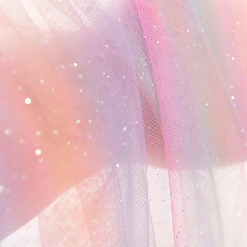 Lush Decor Rainbow Sheer Sheer Curtain Single Panel, 38" W x 84" L