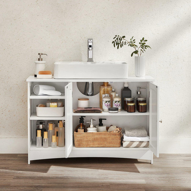 Carpen Bathroom Cabinet, White