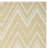 Sanyla Hand Tufted Wool Chevron Rug-869063503