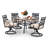 Horwich 4 - Person Patio Dining Set with Rectangular Table