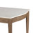 Becky Lison Dining Table-White Marble