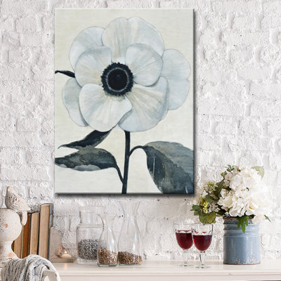 «Graceful Poppy II» par Norman Wyatt Jr., reproduction d'art sur toile tendue