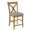 Hues Upholstered Stool with Solid Wood Frame-40666255-40715604-62149175