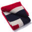 Norwegian Flag Wool Throw
