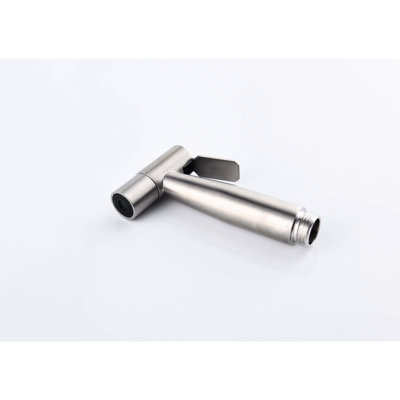 Handheld Bidet For Toilet - Silver Metal Build, Two Water Options, Hygiene Aid Material, Spray Modes, Focused, Easy Fit