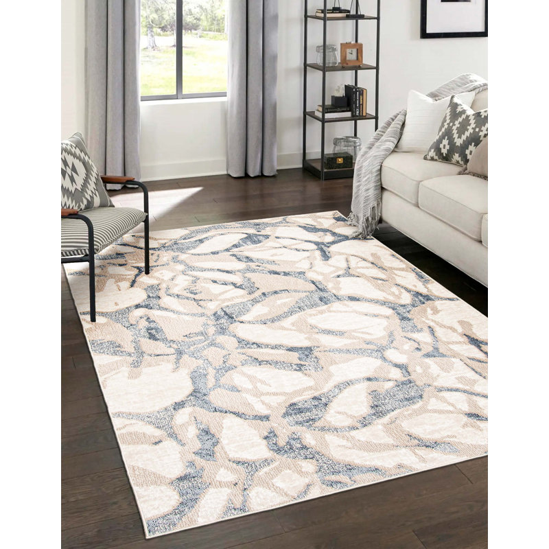 Tapis ivoire Azalea, Rectangle de 5 pi x 8 pi