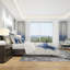 Interlude bleu - ensemble de housse de couette traditionnel - microfibre de polyester-38757811