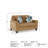 Volkbert Loveseat-1949646754