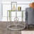 Chequetta Glass End Table