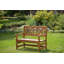 Bradon Solid Wood Pine Outdoor Bench-38390475-38420807