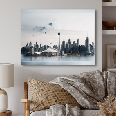 Toronto Skyline III - reproduction sur toile