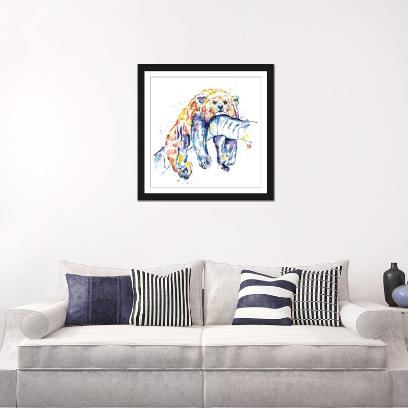 « the long day », impression sur toile tendue, H 16 po x l 16 po x P 1 po, Papier d'art encadré noir, Blanc