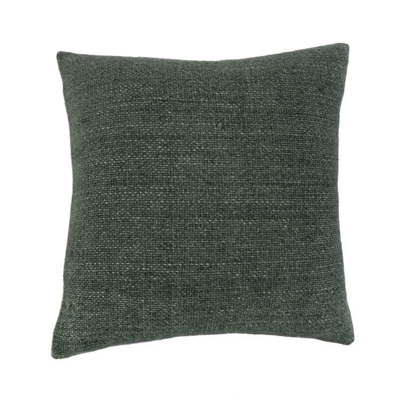 Hendrick Square Pillow Cover & Insert, Moss