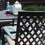 Chaise de patio pivotante avec coussin Encino