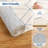 9x12 Beige Runner Washable Indoor Area Rug Geometric Pattern Non Slip Stain Resistant Carpet-355138300