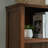 Nut-brown Rectangular Solid Wood desk-607975649