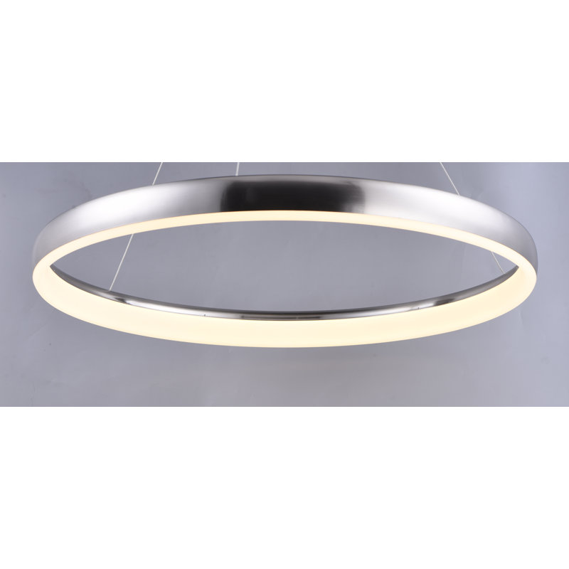 Cuomhouse 1 Dimmable LED Wagon Wheel Chandelier