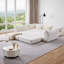 Canapé modulaire en L en forme de L en chenille pliable Wave-129051529