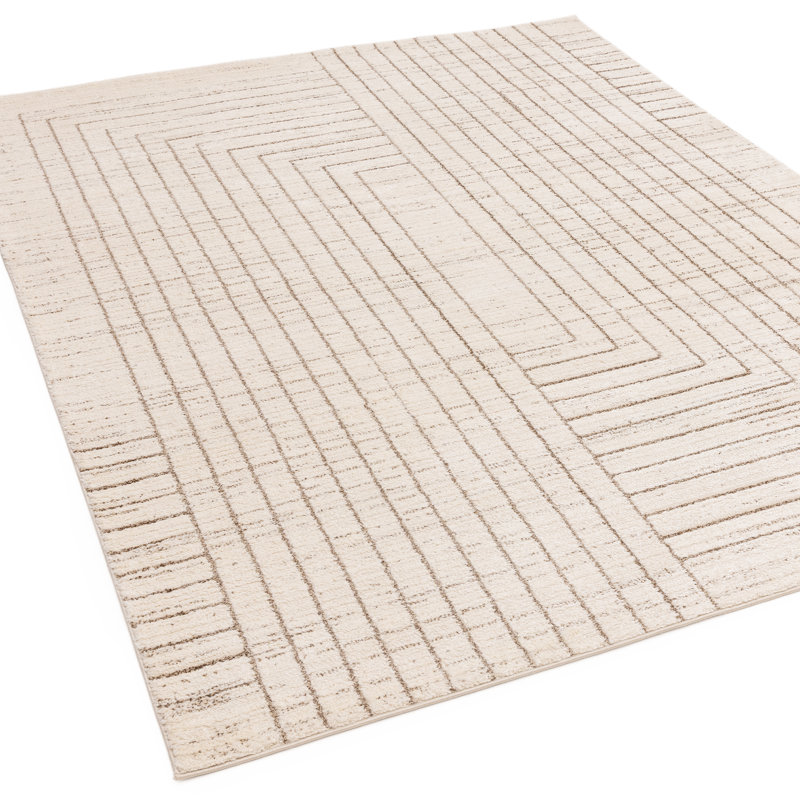 Oslo Geometric Area Rug, Rectangle 120 x 160 cm