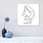 Yoga Scorpion Square by Dane Khy - Print on Canvas-978871177-978871178
