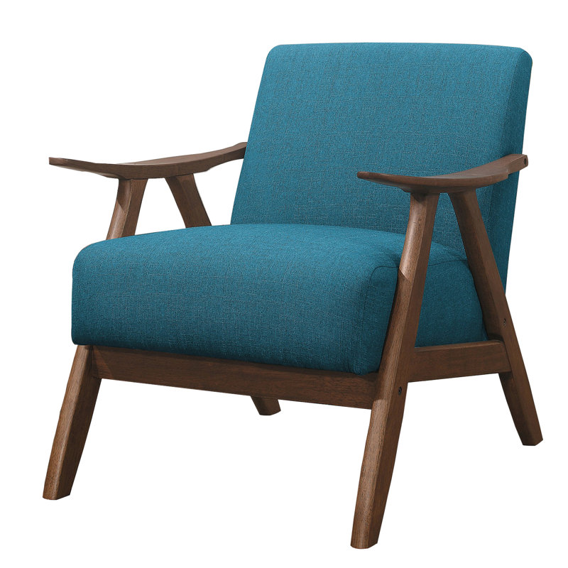 Fauteuil Lyelah, Tissu bleu