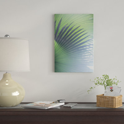 « palmier leaves v », reproduction d’impression sur toile tendue
