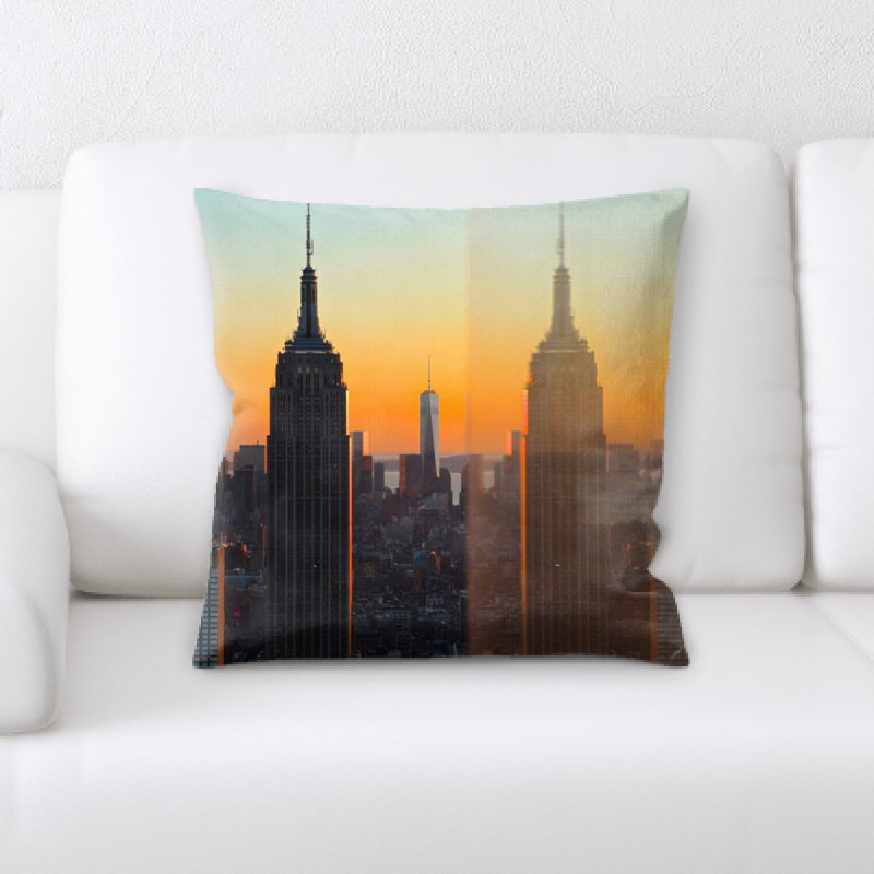Coussin de bâtiment empire state