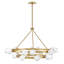 Selene 18 - Light Wagon Wheel Chandelier
