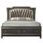 Lit plateforme capitonné avec rangement Kinnaird-49786770-49786771