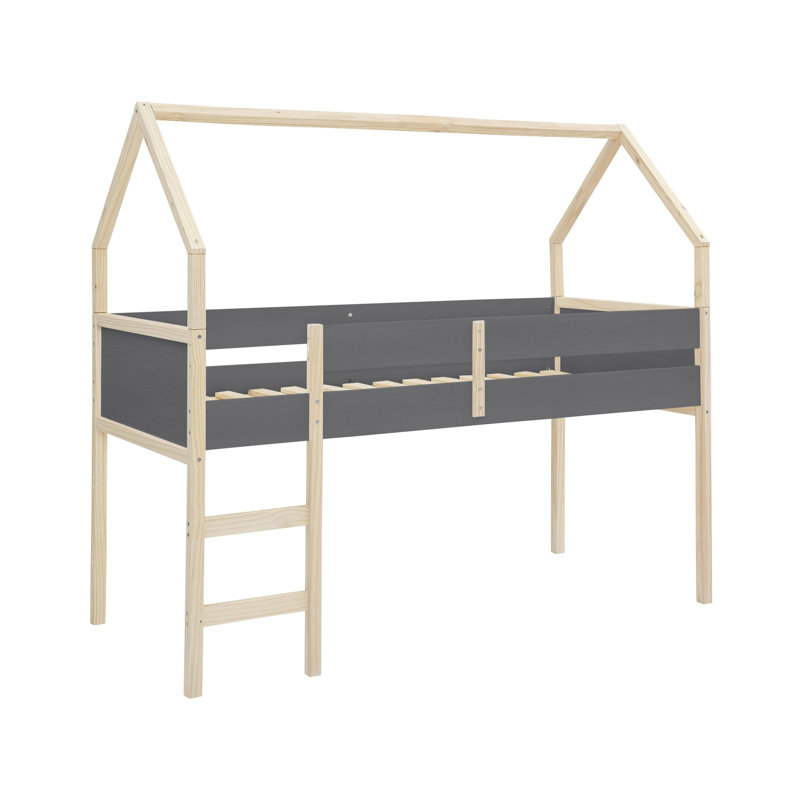 Southsea European Single (90 X 200 Cm) Loft Bed House Beds with Trundle Included