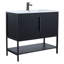  Meuble-lavabo moderne avec plateau en céramique blanche Serenity-189428231