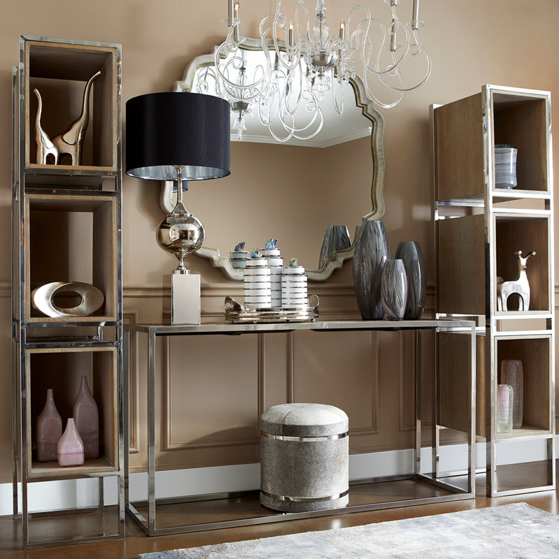 Neso Glass Table Vase, 9" H x 3.5" W x 3.5" D